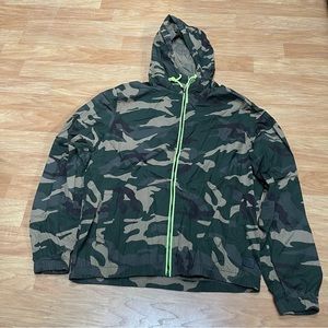 Camo Rain Jacket